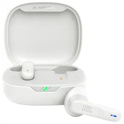 JBL Wave Flex Draadloze Bluetooth In-Ear Oordopjes met JBL Deep Bass Sound Wit afbeelding
