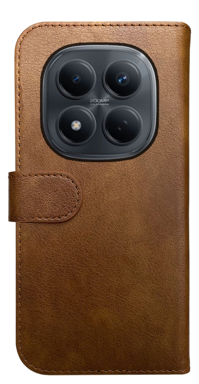 Rosso Element Xiaomi Redmi Note 15 5G Hoesje Book Case Wallet Bruin afbeelding 2