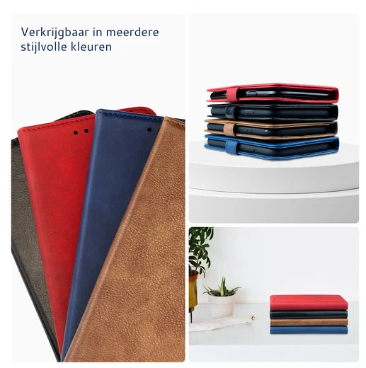 Rosso Element Xiaomi Redmi Note 15 Pro 5G Hoesje Book Case Wallet Zwart afbeelding 6