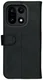Rosso Deluxe OnePlus 15 Hoesje Echt Leer Book Case Zwart afbeelding 13