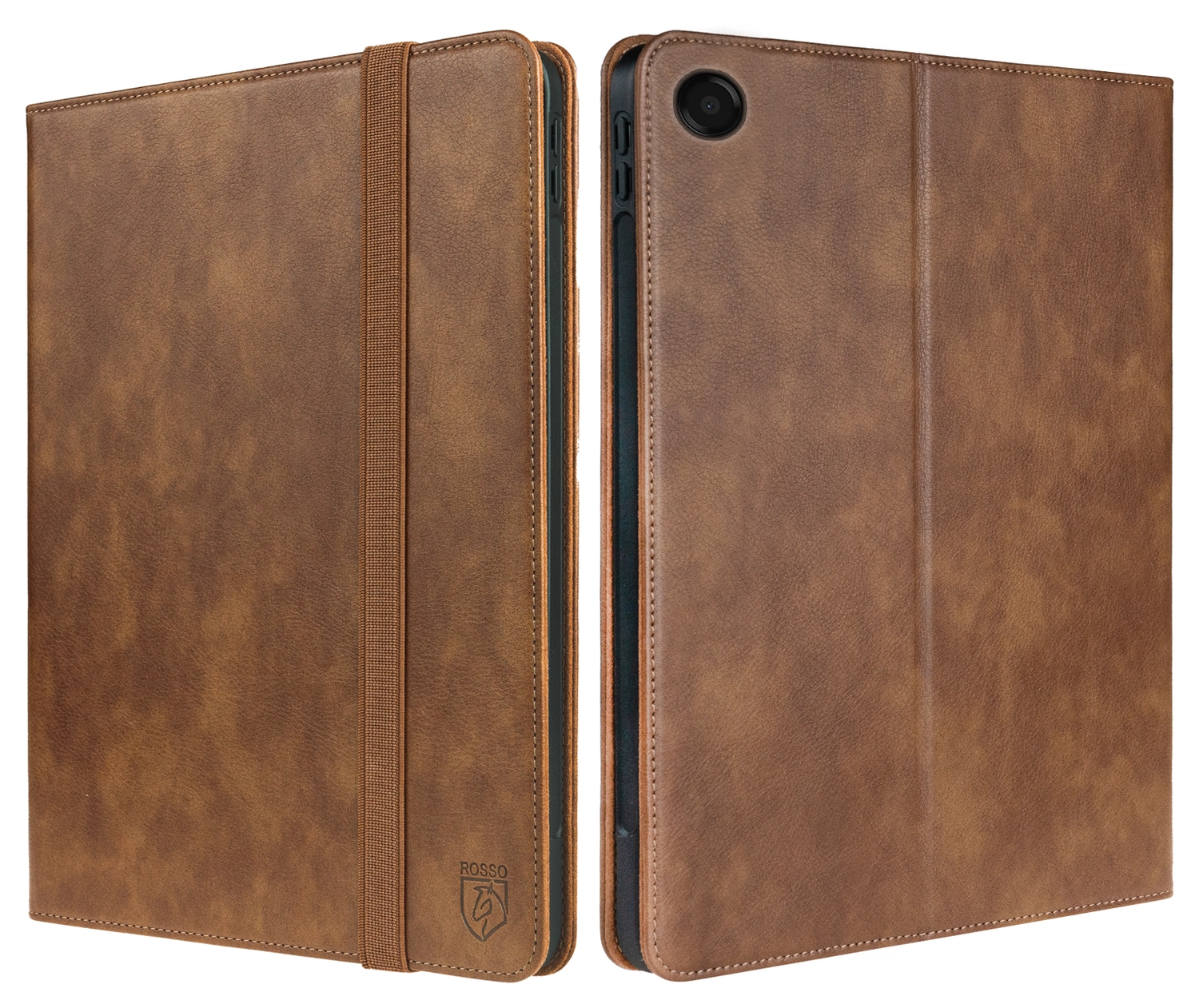 Rosso Element Samsung Galaxy Tab A11 Hoes Book Case Bruin afbeelding 2