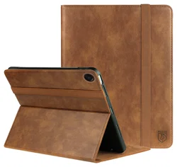 Rosso Element Samsung Galaxy Tab A11 Plus Hoes Book Case Bruin afbeelding