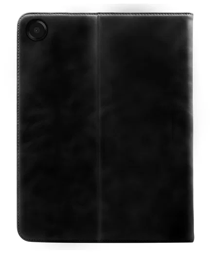Rosso Deluxe Samsung Galaxy Tab A11 Plus Hoes Book Case Echt Leer Zwart afbeelding 2