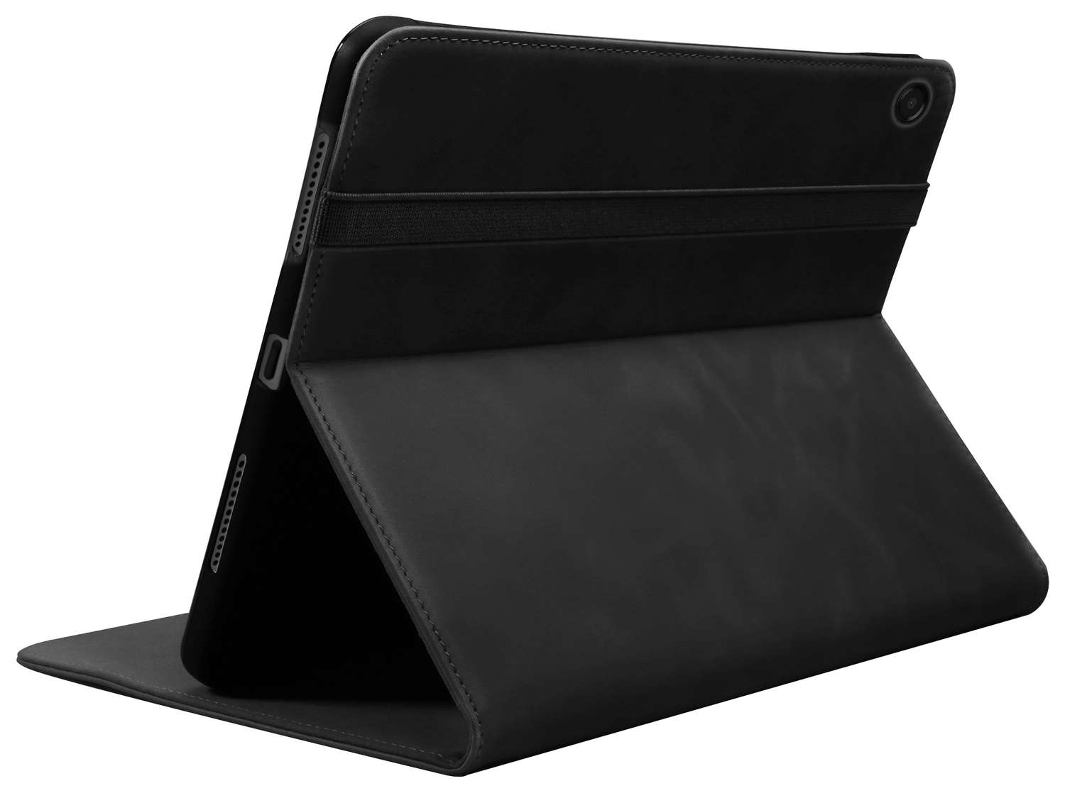 Rosso Deluxe Samsung Galaxy Tab A11 Plus Hoes Book Case Echt Leer Zwart afbeelding 8
