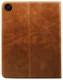 Rosso Deluxe Samsung Galaxy Tab A11 Plus Hoes Book Case Echt Leer Bruin afbeelding 2