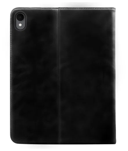 Rosso Deluxe Samsung Galaxy Tab S11 Hoes Book Case Echt Leer Zwart afbeelding 2