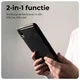 Rosso Elite Samsung Galaxy Tab S11 Hoes 2-in-1 Echt Leer Book Case Zwart afbeelding 2