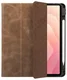 Rosso Elite Samsung Galaxy Tab S11 Hoes 2-in-1 Echt Leer Book Case Bruin