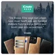 Rosso Elite Samsung Galaxy Tab S11 Hoes 2-in-1 Echt Leer Book Case Licht Bruin afbeelding 3