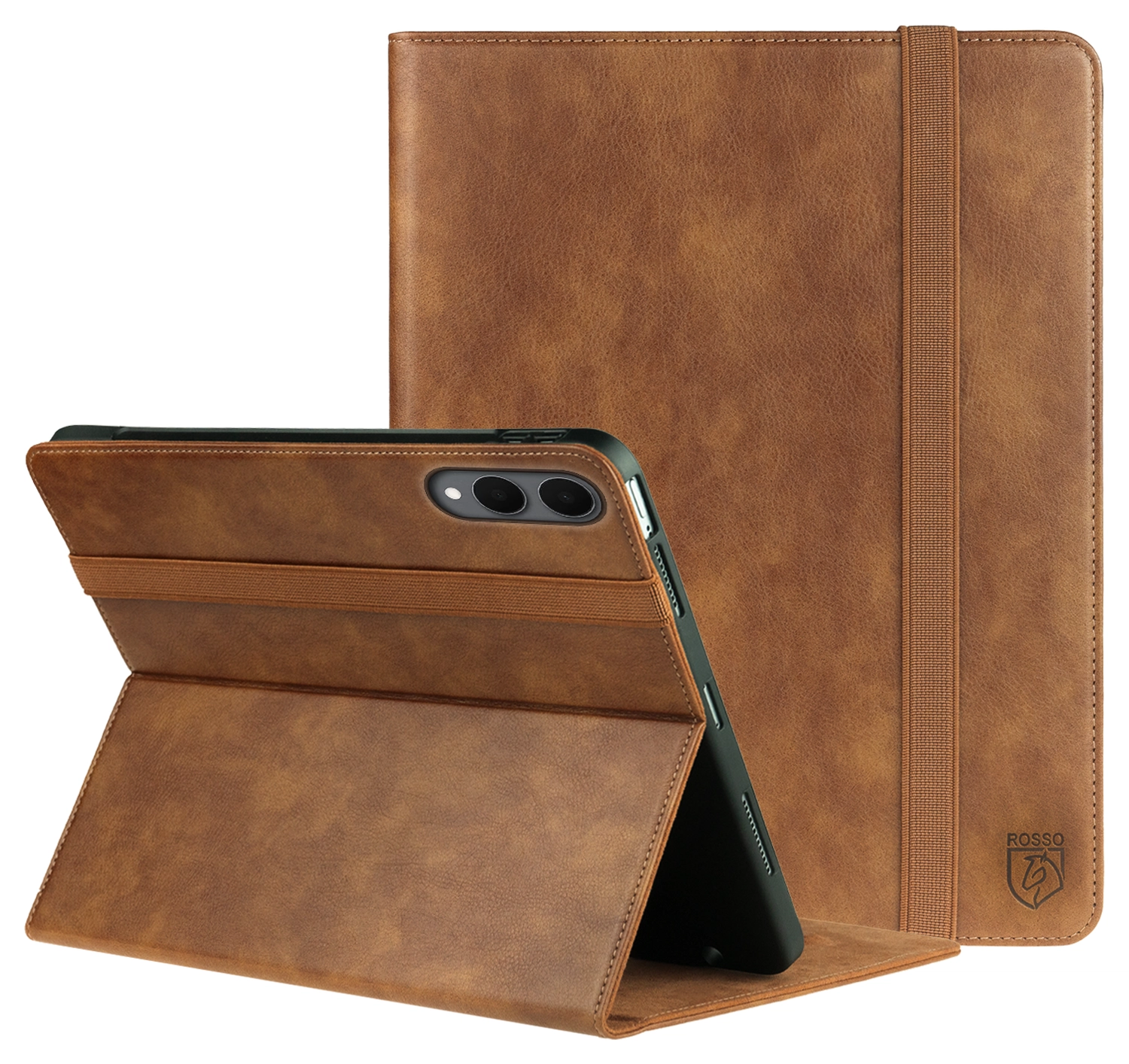 Rosso Element Samsung Galaxy Tab S11 Ultra Hoes Book Case Bruin afbeelding 1
