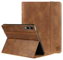 Rosso Element Samsung Galaxy Tab S11 Ultra Hoes Book Case Bruin