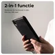 Rosso Elite Samsung Tab S11 Ultra Hoes 2-in-1 Echt Leer Book Case Zwart afbeelding 2