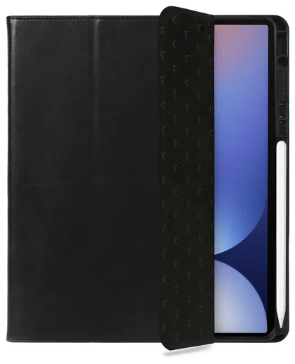 Rosso Elite Samsung Tab S11 Ultra Hoes 2-in-1 Echt Leer Book Case Zwart afbeelding 9