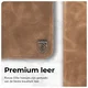 Rosso Elite Samsung Tab S11 Ultra Hoes 2-in-1 Echt Leer Book Case Bruin afbeelding 5