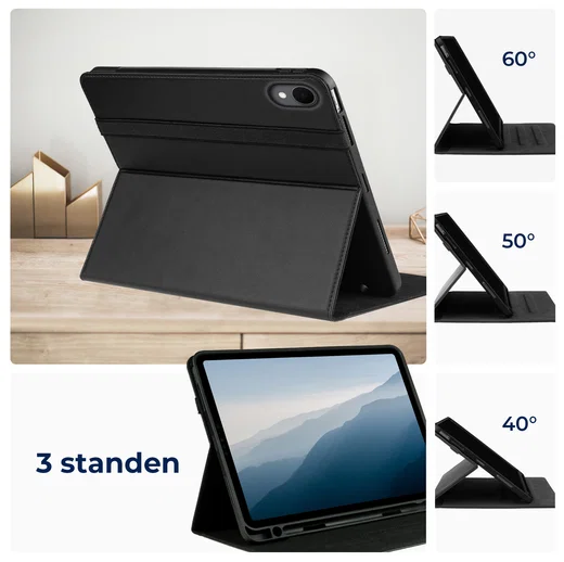 Rosso Element Samsung Galaxy Tab S10 Lite Hoes Book Case Zwart afbeelding 5