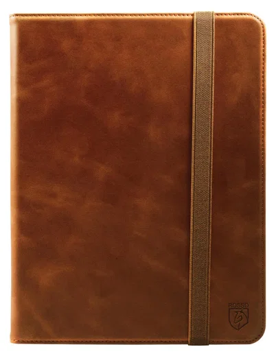 Rosso Deluxe Samsung Galaxy Tab S10 Lite Hoes Book Case Echt Leer Bruin afbeelding 9