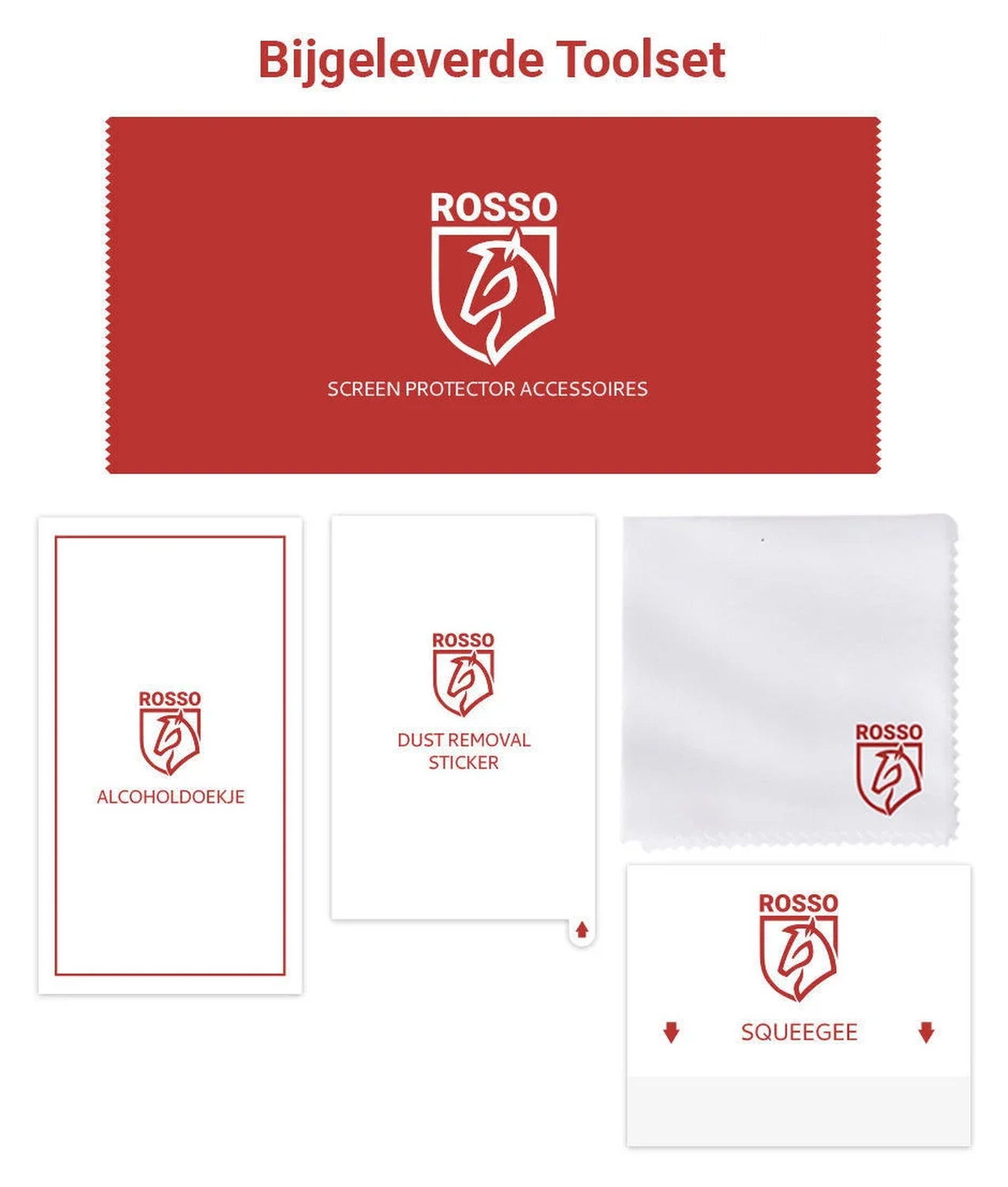 Rosso Xiaomi Redmi 15 5G / 4G 9H Tempered Glass Screen Protector afbeelding 5