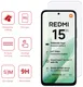 Rosso Xiaomi Redmi 15 5G / 4G 9H Tempered Glass Screen Protector afbeelding 2