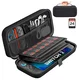 Nintendo Switch 2 Opberghoes Game Card Organizer Case met Ritsvak Zwart afbeelding 1
