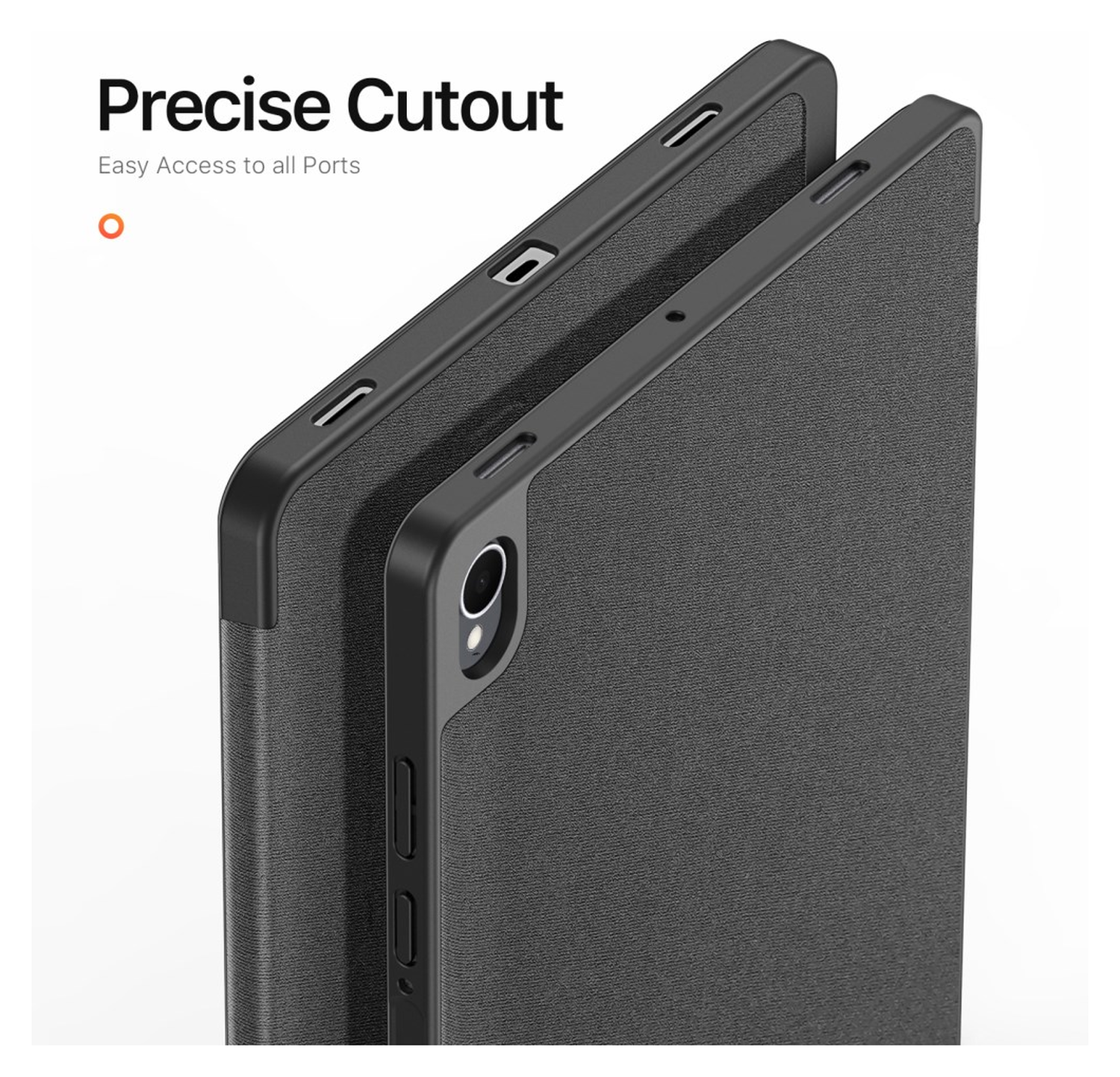 Dux Ducis Domo Samsung Galaxy Tab S11 Hoes Tri-Fold Book Case Zwart afbeelding 6