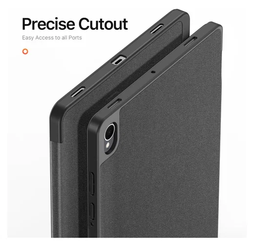 Dux Ducis Domo Samsung Galaxy Tab S11 Hoes Tri-Fold Book Case Zwart afbeelding 6