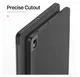 Dux Ducis Domo Samsung Galaxy Tab S11 Hoes Tri-Fold Book Case Zwart afbeelding 6