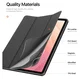 Dux Ducis Domo Samsung Galaxy Tab S11 Hoes Tri-Fold Book Case Zwart afbeelding 7