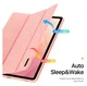 Dux Ducis Domo Samsung Galaxy Tab S11 Hoes Tri-Fold Book Case Roze afbeelding 3