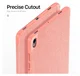 Dux Ducis Domo Samsung Galaxy Tab S11 Hoes Tri-Fold Book Case Roze afbeelding 6