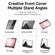 Dux Ducis Magi Samsung Galaxy Tab S11 Hoes V-Fold Book Case Zwart afbeelding 6