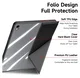 Dux Ducis Magi Samsung Galaxy Tab S11 Hoes V-Fold Book Case Zwart afbeelding 7
