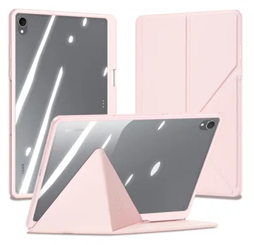 Dux Ducis Magi Samsung Galaxy Tab S11 Hoes V-Fold Book Case Roze