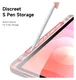 Dux Ducis Magi Samsung Galaxy Tab S11 Hoes V-Fold Book Case Roze afbeelding 8