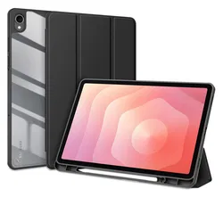 Dux Ducis Toby Samsung Galaxy Tab S11 Hoes Tri-Fold Book Case Zwart afbeelding