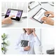 Dux Ducis Toby Samsung Galaxy Tab S11 Hoes Tri-Fold Book Case Roze afbeelding 6