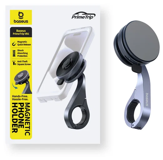 Baseus PrimeTrip VB1 MagSafe Telefoonhouder Fiets Stuur Zwart afbeelding 13