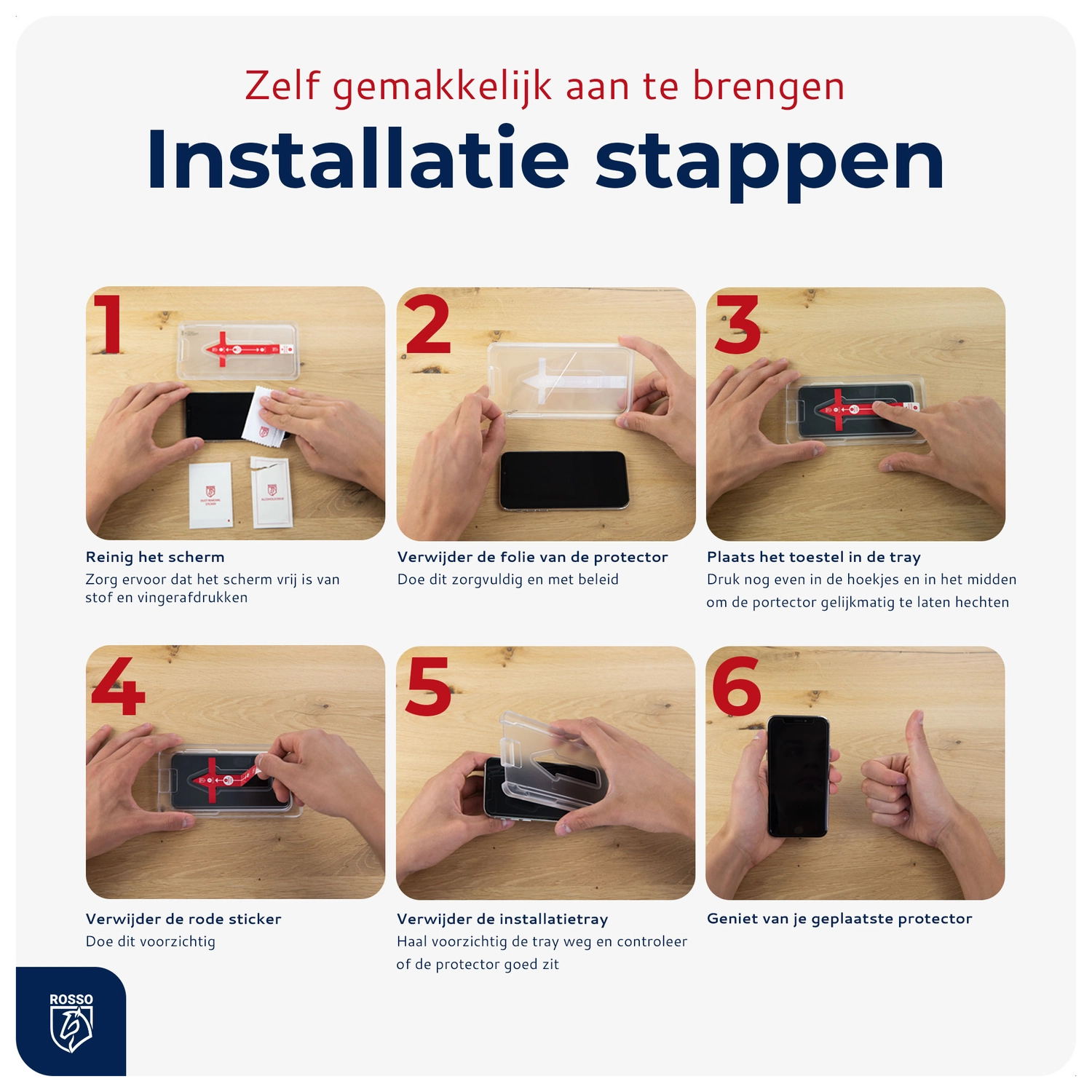 Rosso Samsung Galaxy S22 Privacy Glass met Installatietray (2-Pack) afbeelding 11