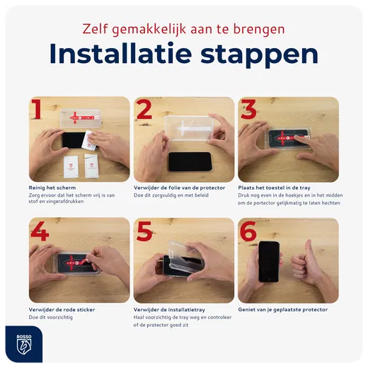 Rosso Samsung Galaxy S22 Privacy Glass met Installatietray (2-Pack) afbeelding 11