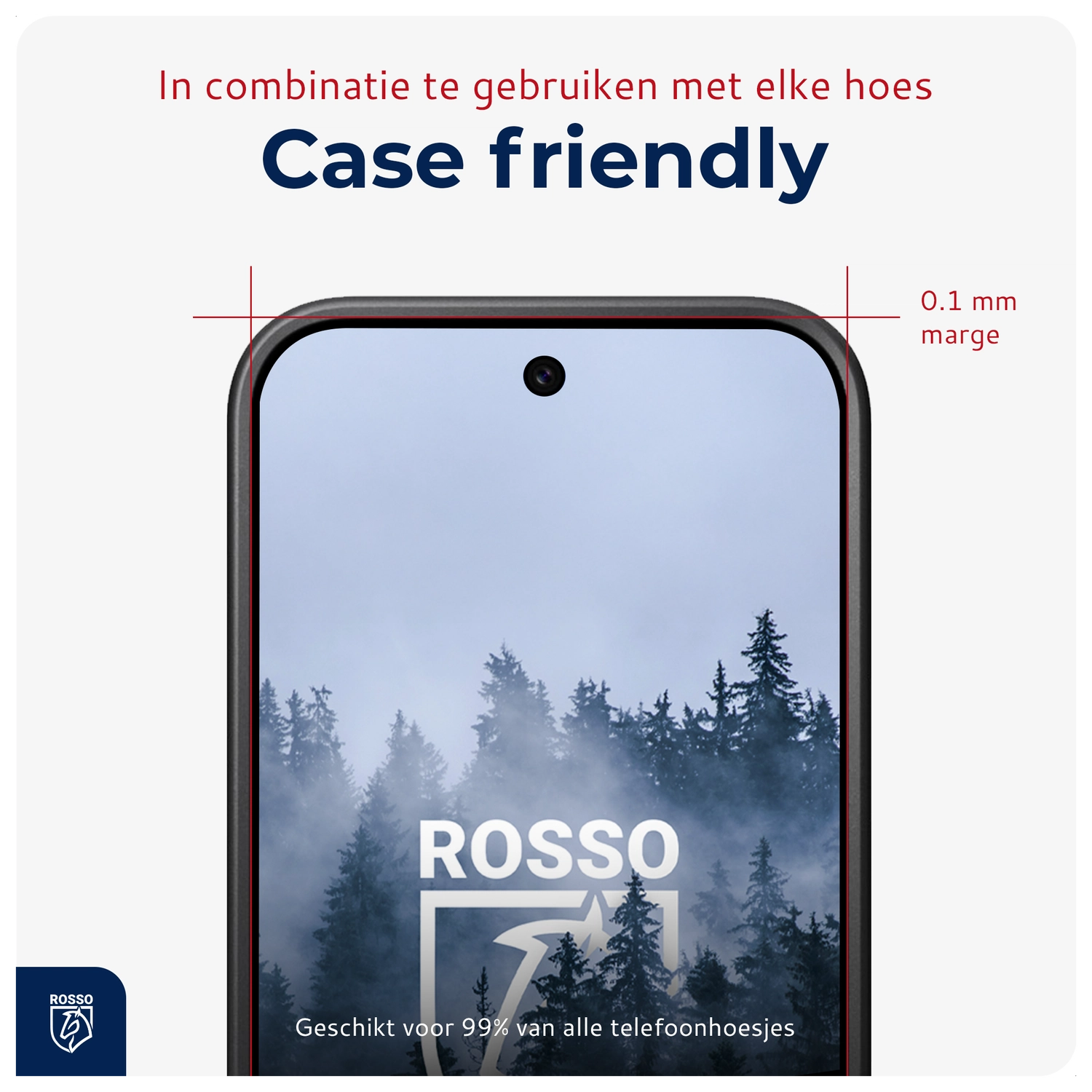 Rosso Samsung Galaxy S22 Privacy Glass met Installatietray (2-Pack) afbeelding 4