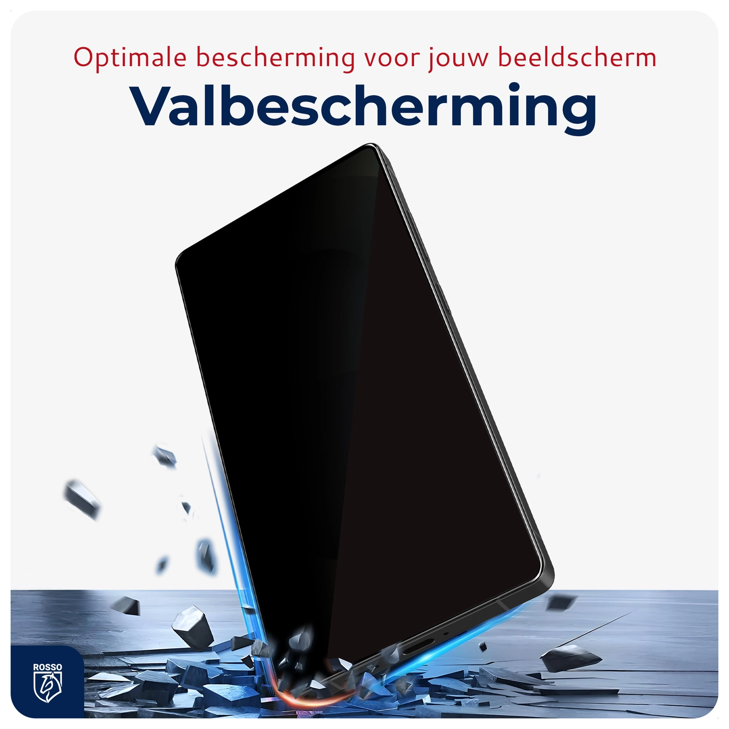 Rosso Samsung Galaxy S22 Privacy Glass met Installatietray (2-Pack) afbeelding 5