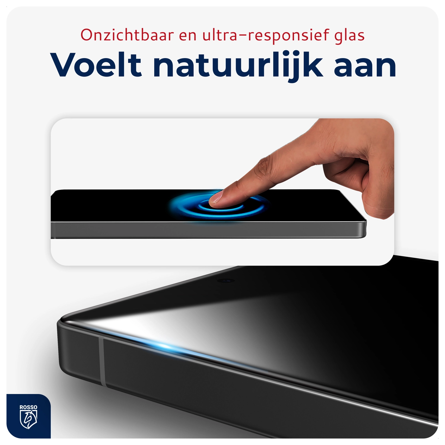 Rosso Samsung Galaxy S22 Privacy Glass met Installatietray (2-Pack) afbeelding 8