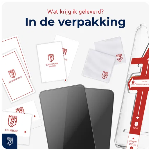 Rosso Samsung Galaxy S22 Privacy Glass met Installatietray (2-Pack) afbeelding 10