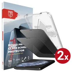 Rosso iPhone 11 Pro Max Privacy Glass met Installatietray (2-Pack) afbeelding