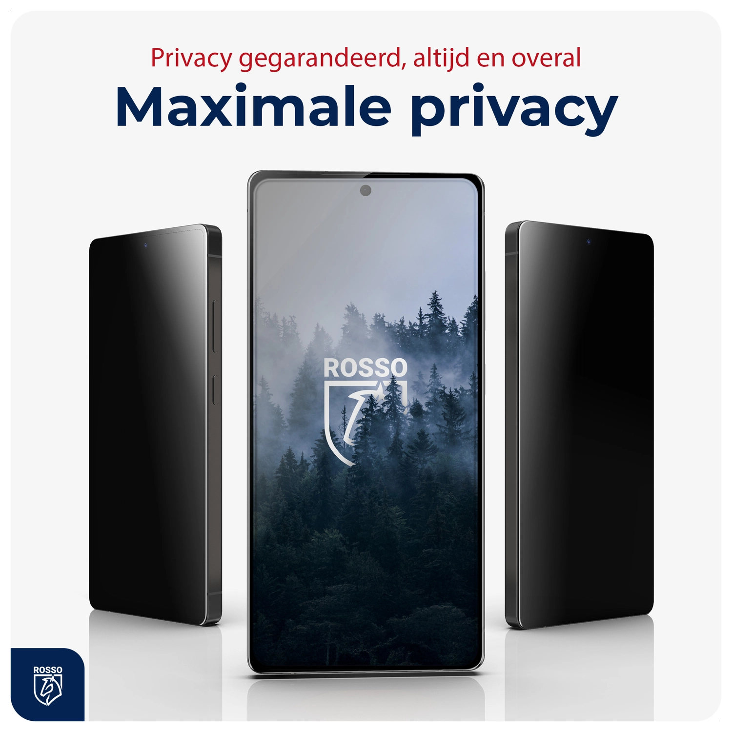Rosso iPhone 11 Pro Max Privacy Glass met Installatietray (2-Pack) afbeelding 7