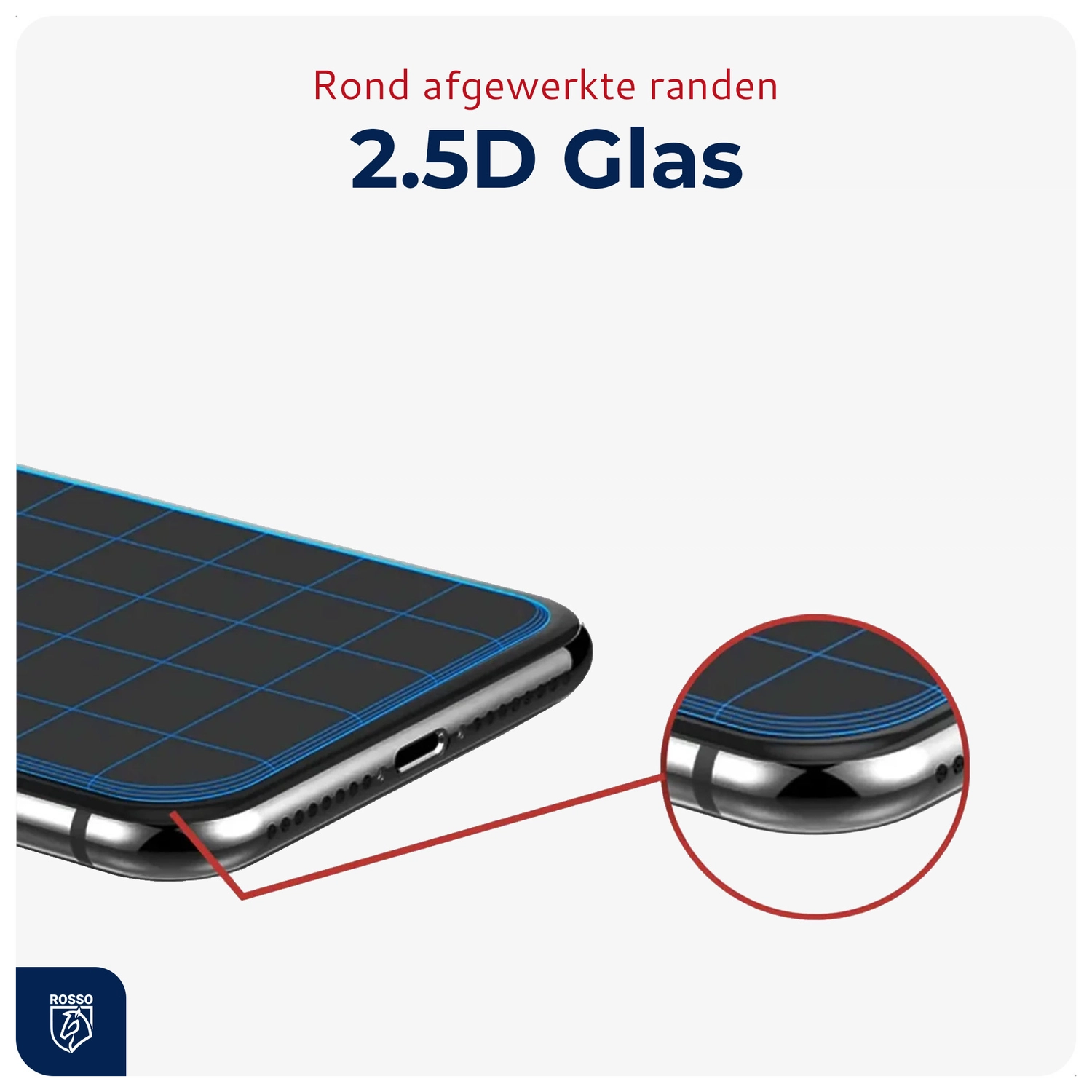 Rosso iPhone 11 Pro Max Privacy Glass met Installatietray (2-Pack) afbeelding 9