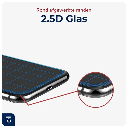 Rosso iPhone 11 Pro Max Privacy Glass met Installatietray (2-Pack) afbeelding 9