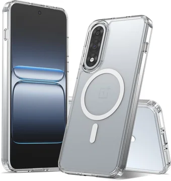 OnePlus Nord 5 Hoesje Hard Back Cover met MagSafe Transparant