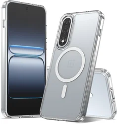 OnePlus Nord 5 Hoesje Hard Back Cover met MagSafe Transparant afbeelding