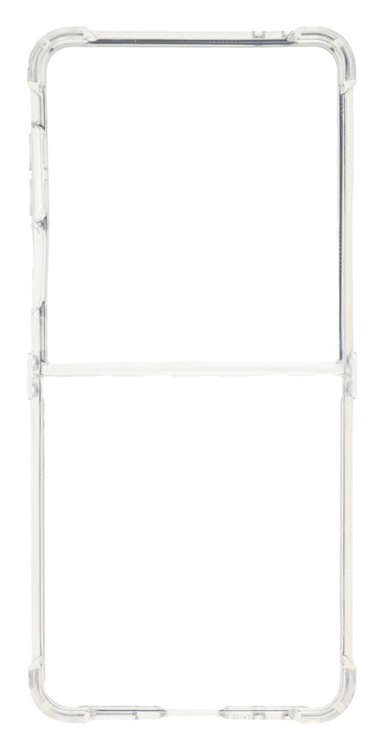 Samsung Galaxy Z Flip 7 Hoesje Schokbestendig en Dun TPU Back Cover Transparant afbeelding 2