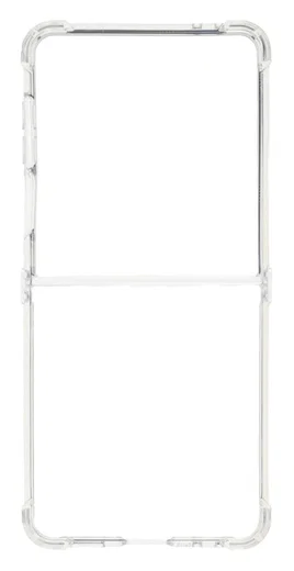 Samsung Galaxy Z Flip 7 Hoesje Schokbestendig en Dun TPU Back Cover Transparant afbeelding 2